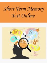 Short Term Memory Test Online