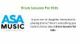 Drum Lessons for Kids -ASA Music Academy PowerPoint PPT Presentation