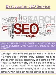 Best Jupiter SEO