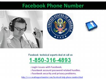 Can Facebook Phone Number 1-850-316-4893 kill your stresses?