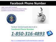 Call 1-850-316-4893 Facebook Facebook Phone Number