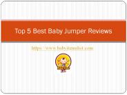 Top 5 Best Baby Jumper Reviews (1)