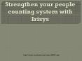 Strengthen your people counting system with Irisys PowerPoint PPT Presentation