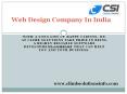 Web Design Company In India  PowerPoint PPT Presentation