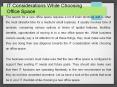 10 Factors to Consider When Choosing a Business Office Space PowerPoint PPT Presentation