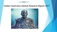 Global Claytronics Market Research Report 2017