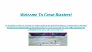 Grout Restoration Tampa FL