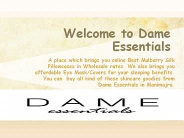 Get the Best Silk Pillowcase Online in Manimajra