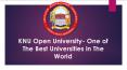KNU Open University- One of The Best Universities in The World PowerPoint PPT Presentation