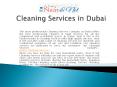 Dubai Cleaning Services PowerPoint PPT Presentation