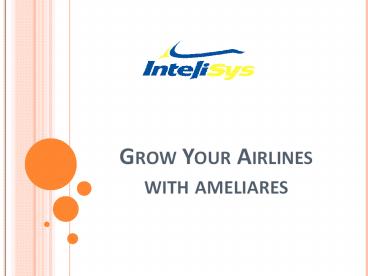 Grow Your Airlines With ameliaRES