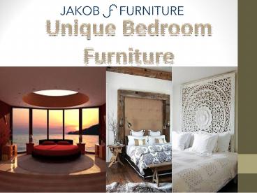 Unique Bedroom Furniture