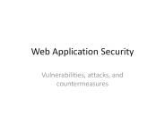 WEB SECURITYPPT