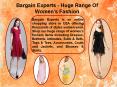 Bargain experts  huge range of women’s fashion