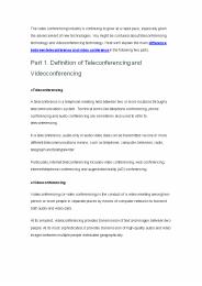Difference Between Teleconferencing and Videoconferencing