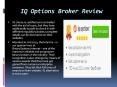 IQ Option Broker Review | Binary Trading Global PowerPoint PPT Presentation