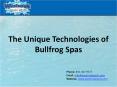 The Unique Technologies of Bullfrog Spas PowerPoint PPT Presentation
