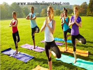 Health and wellness retreat