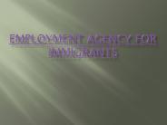 employment agency for immigrants