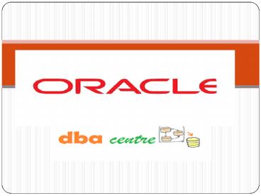 Oracle  DBA Training in Hyderabad