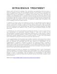 INTRAVENOUS TREATMENT PowerPoint PPT Presentation