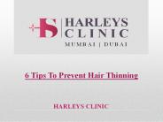 6 Tips To Prevent Hair Thinning