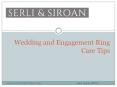 Wedding and Engagement Ring Care Tips PowerPoint PPT Presentation