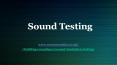 Acoustic Testing PowerPoint PPT Presentation