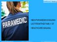 New Paramedics Mailing List from the Family of Healthcare Mailing