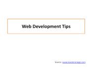 Web Development Tips