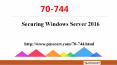 Windows Server 2016 70-744 dumps (1)