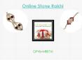 Online Stone Rakhi