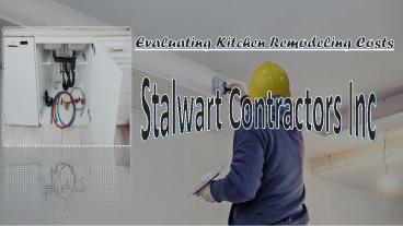 Kitchen Remodel Contractor Cost