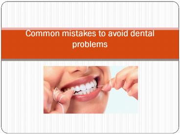 Why periodical dental checkups are must??