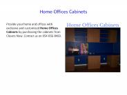 Home Offices Cabinets