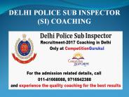 DELHI POLICE SUB INSPECTOR (SI) COACHING