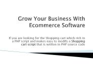 Ecommerce Software