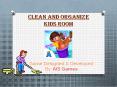 Clean And Organize Kids Room Game PowerPoint PPT Presentation