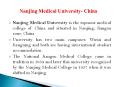 Nanjing Medical University - China PowerPoint PPT Presentation