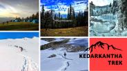 Snow trekking in india, Kedarkantha trek, india