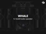 Zebronics 5.1 Multimedia Speaker Whale BT-RUCF