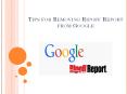 Tips for Removing Ripoff Report from Google - Star Welkin Solutions PowerPoint PPT Presentation