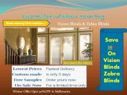 Vision blinds & zebra blinds special offer