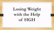 Losing Weight with the Help of HGH