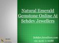 Emerald Gemstone Online At Sehdev Jewellers PowerPoint PPT Presentation