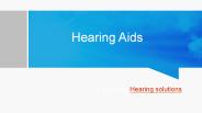 Hearing Aids