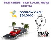bad credit car loans nova scotia