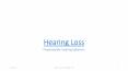Hearing loss PowerPoint PPT Presentation