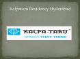Kalpataru Residency Hyderabad - 3 BHK Rs. 57.84 Lakhs