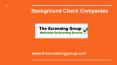 Background Check Services for Large & Small Business PowerPoint PPT Presentation